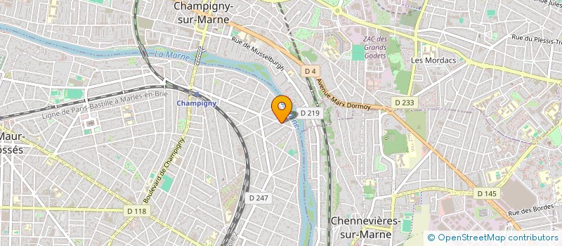 localisation de l'entreprise SCI MELODIE à SAINT-MAUR-DES-FOSSES