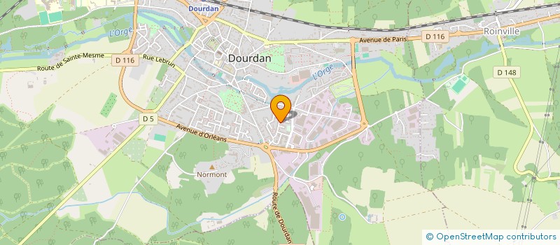 localisation de l'entreprise SCI MELODIE à LES GRANGES-LE-ROI
