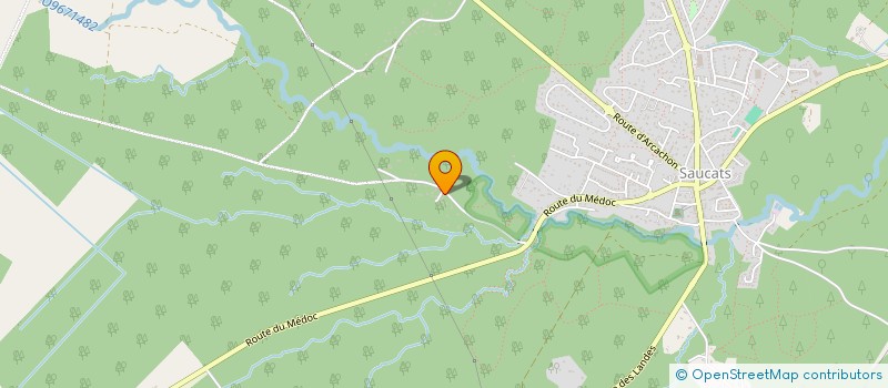 localisation de l'entreprise SCI MELODIE DUVAUCHELLE APPARTEMENT  SAUCATS