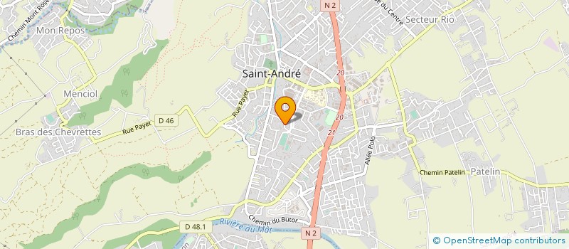 localisation de l'entreprise SCI MELODIUM à SAINT-ANDRE