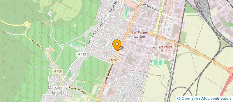 localisation de l'entreprise SCI MELODY à MARSANNAY-LA-COTE