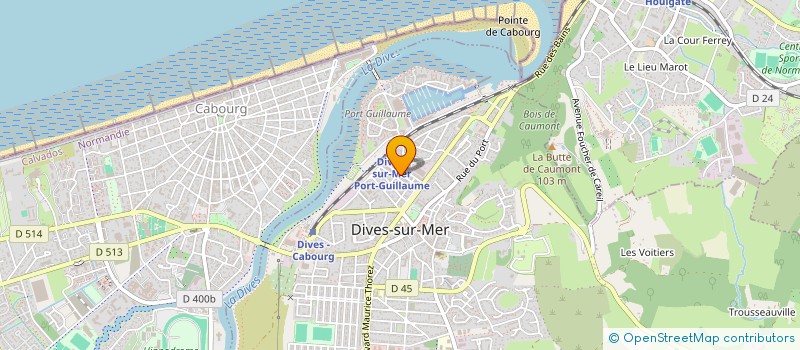 localisation de l'entreprise SCI MELODY à DIVES-SUR-MER
