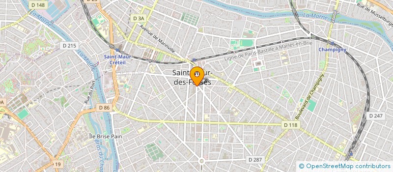 localisation de l'entreprise SCI MELODY à SAINT-MAUR-DES-FOSSES