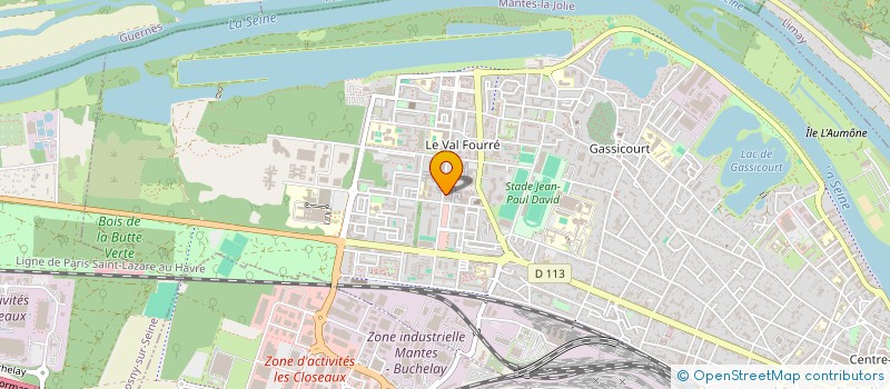 localisation de l'entreprise SCI MELODY  MANTES-LA-JOLIE