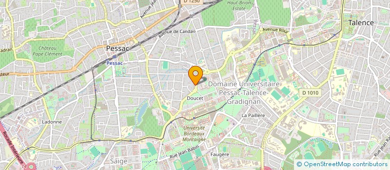 localisation de l'entreprise SCI MELOLY  PESSAC