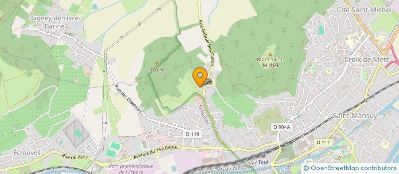 localisation de l'entreprise SCI MELOM  TOUL