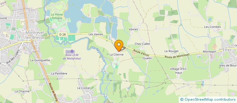 localisation de l'entreprise SCI MELOMAX  MALAFRETAZ