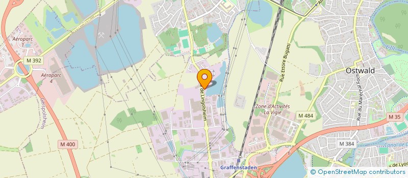 localisation de l'entreprise SCI MELOR  GEISPOLSHEIM