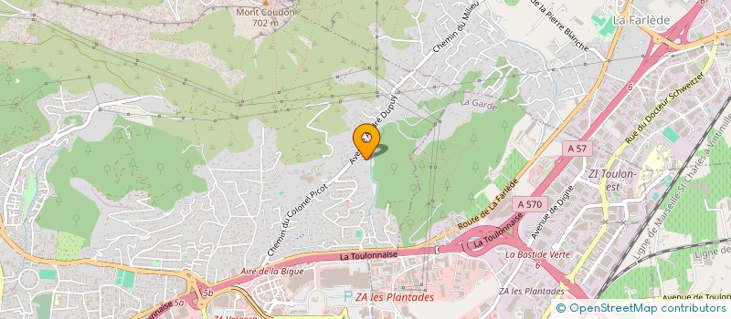 localisation de l'entreprise SCI MELOSEB  LA VALETTE-DU-VAR