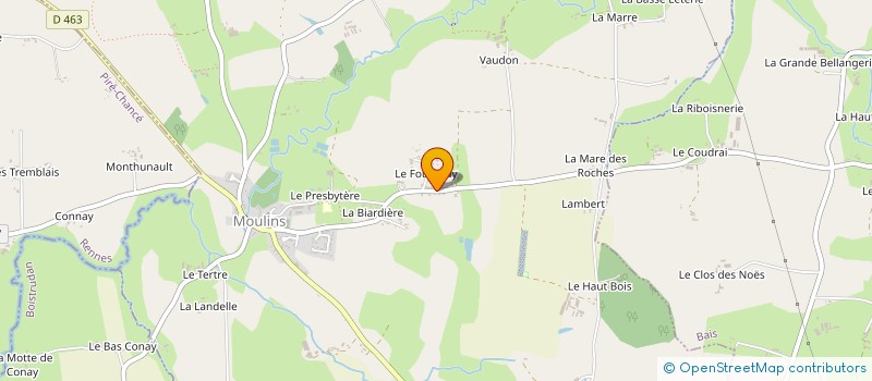 localisation de l'entreprise SCI MELOT  MOULINS