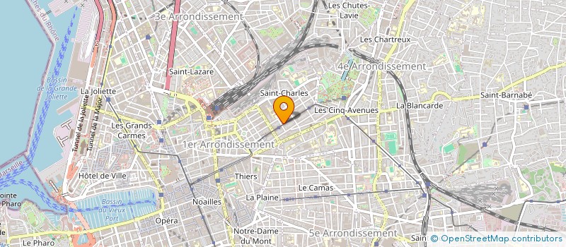 localisation de l'entreprise SCI MELOT-GRAOUCH  MARSEILLE