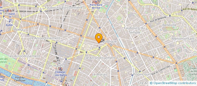 localisation de l'entreprise SCI MELOTURA à PARIS