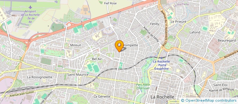 localisation de l'entreprise SCI MELOUZ  LA ROCHELLE