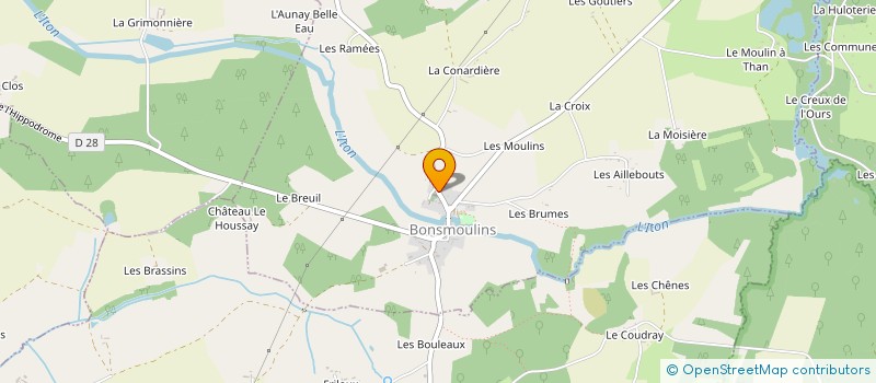localisation de l'entreprise SCI MELOVAL à SAINTE-CERONNE-LES-MORTAGNE