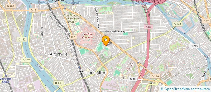 localisation de l'entreprise SCI MELPOWER à MAISONS-ALFORT