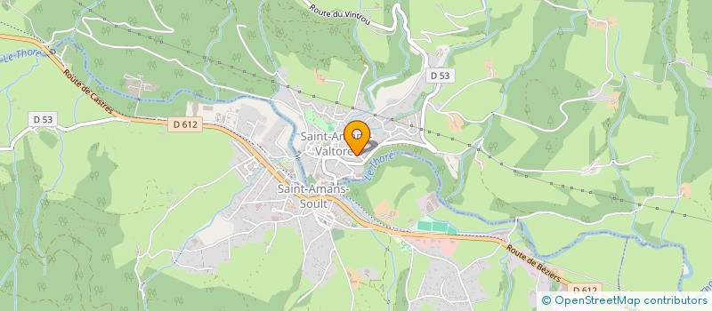 localisation de l'entreprise SCI MELPS à ANGLES