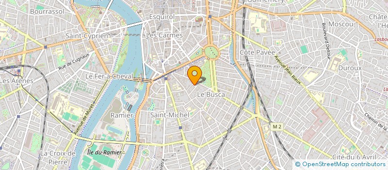 localisation de l'entreprise SCI MELS  TOULOUSE