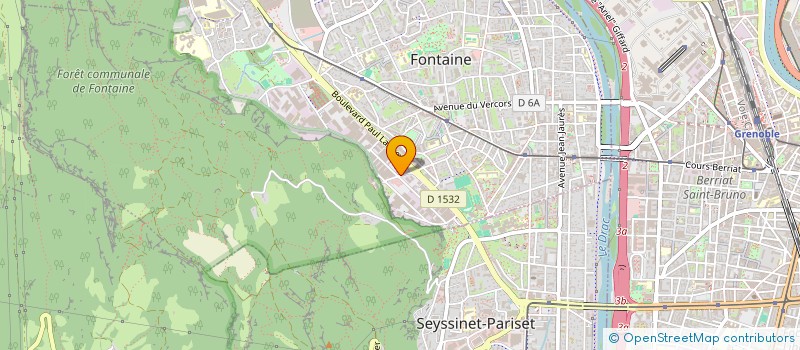 localisation de l'entreprise SCI MELTEM  FONTAINE