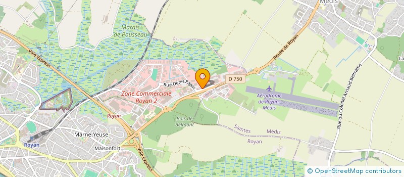localisation de l'entreprise SCI MELTHIMMO  ROYAN