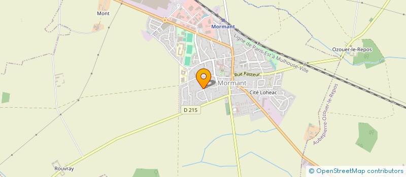 localisation de l'entreprise SCI MELUCA à AUBEPIERRE-OZOUER-LE-REPOS