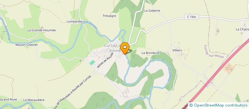 localisation de l'entreprise SCI MELUPHARM  JAZENEUIL