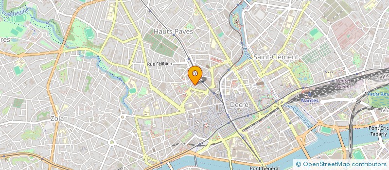 localisation de l'entreprise SCI MELUSINE à NANTES