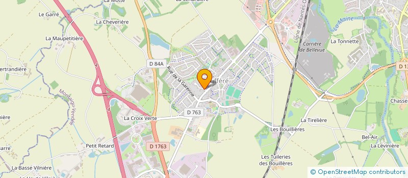 localisation de l'entreprise SCI MELUSINE à MONTAIGU-VENDEE