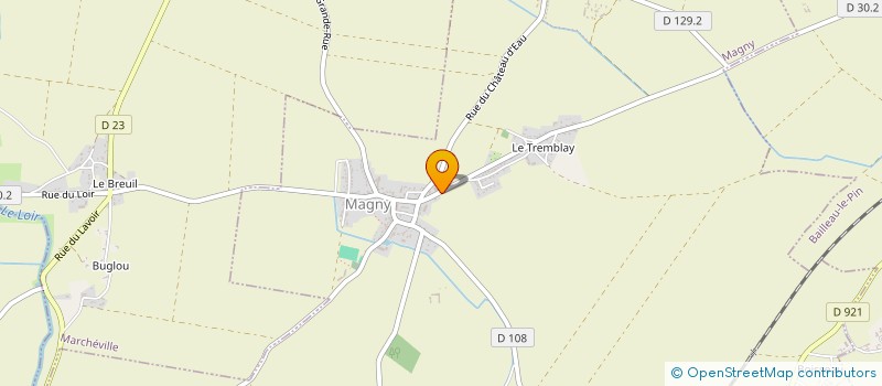 localisation de l'entreprise SCI MELVAL IMMO à MAGNY