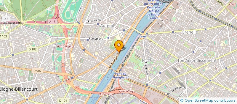 localisation de l'entreprise SCI MELVAN  PARIS