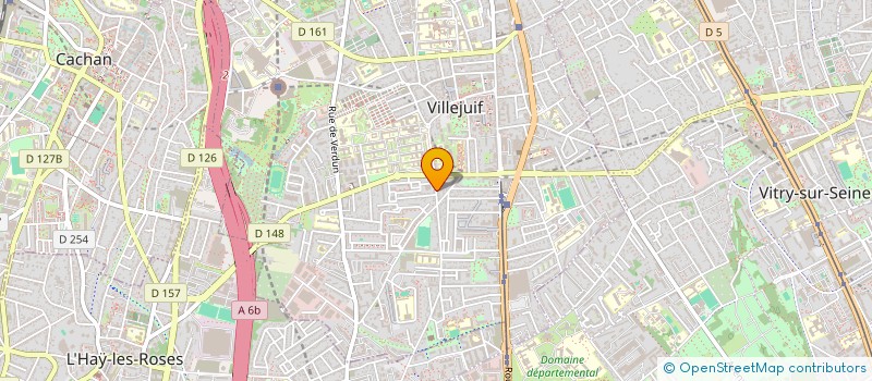 localisation de l'entreprise SCI MELVEN à VILLEJUIF