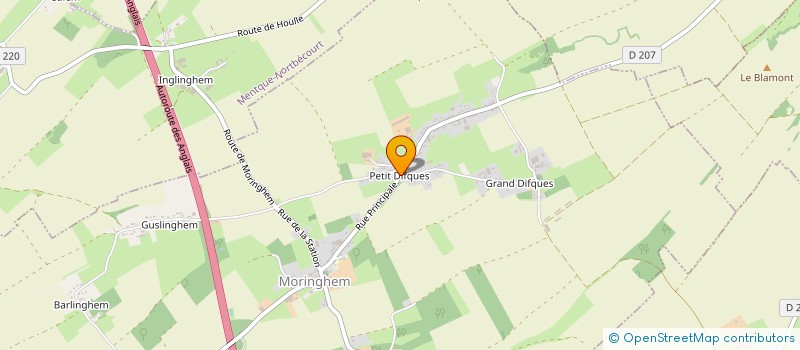 localisation de l'entreprise SCI MELY FAMILY  MORINGHEM