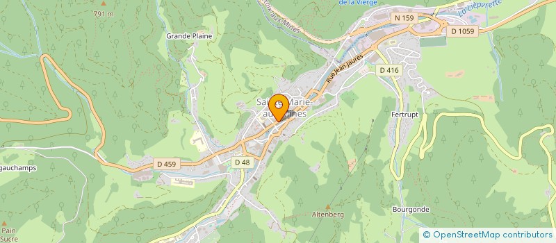 localisation de l'entreprise SCI MELYEM  SAINTE-MARIE-AUX-MINES