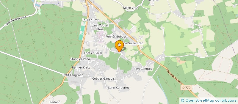 localisation de l'entreprise SCI MELYM  CAMORS