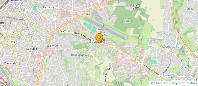 localisation de l'entreprise SCI MEM  VETRAZ-MONTHOUX