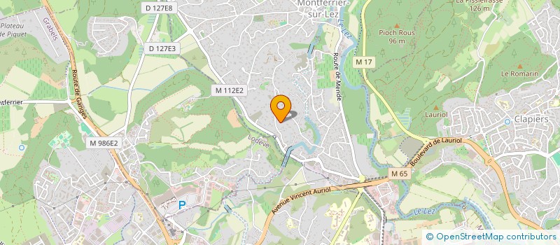 localisation de l'entreprise SCI MEM  MONTFERRIER-SUR-LEZ