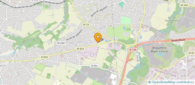 localisation de l'entreprise SCI MEMBA  PIBRAC