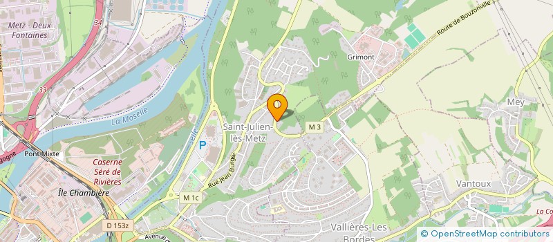 localisation de l'entreprise SCI MEMEL à SAINT-JULIEN-LES-METZ