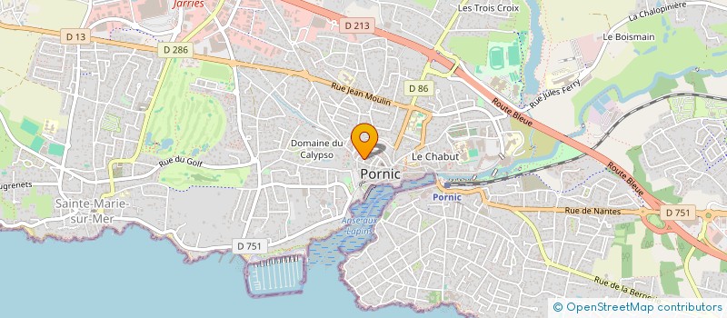 localisation de l'entreprise SCI MEMENTO MORI  PORNIC