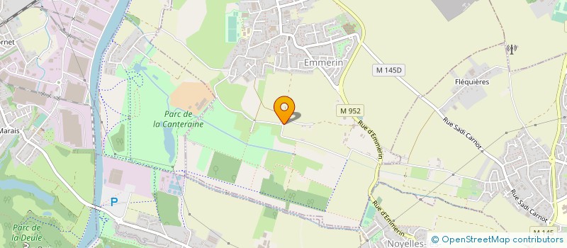 localisation de l'entreprise SCI MEMESI  EMMERIN