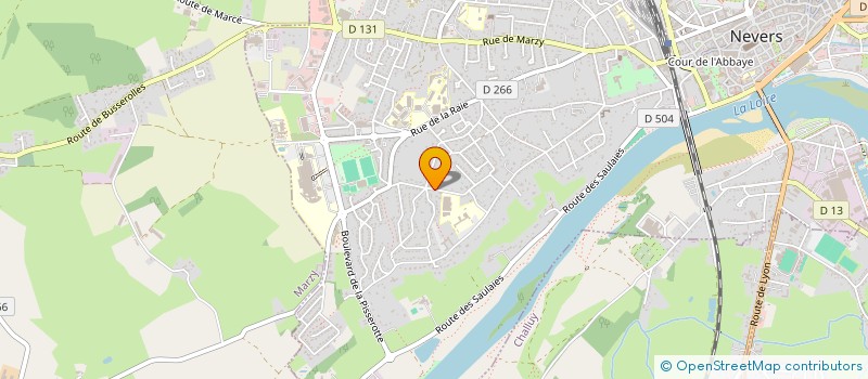 localisation de l'entreprise SCI MEMOIRE à NEVERS