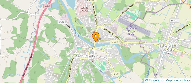 localisation de l'entreprise SCI MEN  AIRE-SUR-L'ADOUR