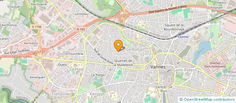localisation de l'entreprise SCI MEN GURUN à VANNES