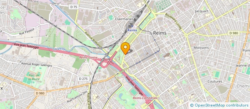 localisation de l'entreprise SCI MENA  REIMS