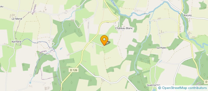 localisation de l'entreprise SCI MENAGE  PLUMELEC