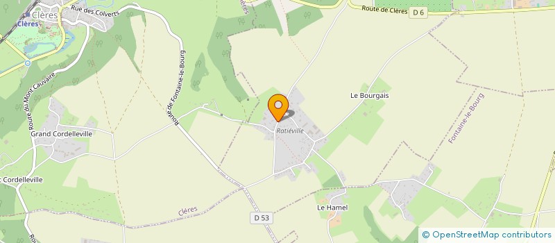 localisation de l'entreprise SCI MENAND  AUTHIEUX-RATIEVILLE