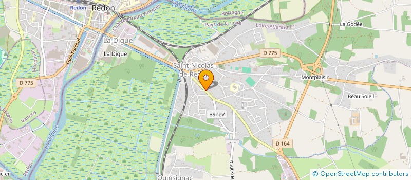 localisation de l'entreprise SCI MENANT  SAINT-NICOLAS-DE-REDON