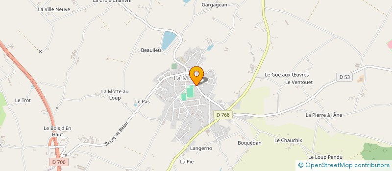 localisation de l'entreprise SCI MENANT II  LA MOTTE