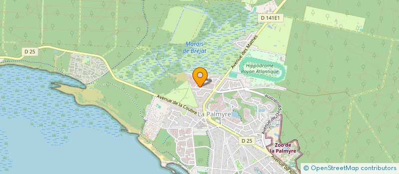 localisation de l'entreprise SCI MENARD  SAINT-DENIS