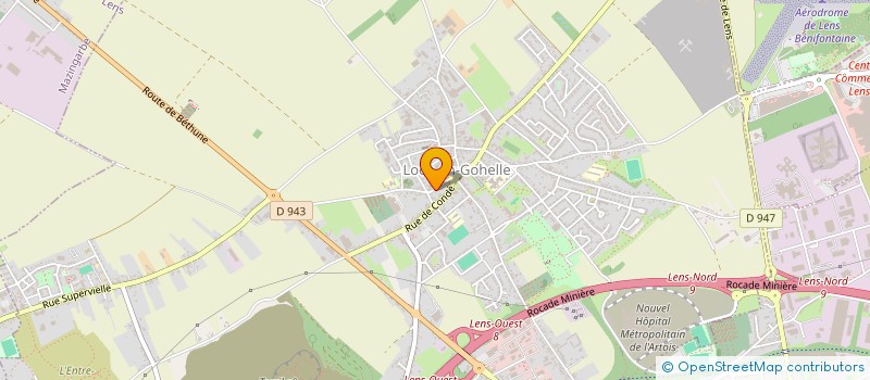 localisation de l'entreprise SCI MENARD  LOOS EN GOHELLE