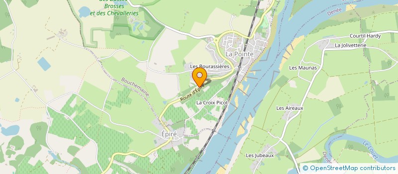 localisation de l'entreprise SCI MENARD  BOUCHEMAINE